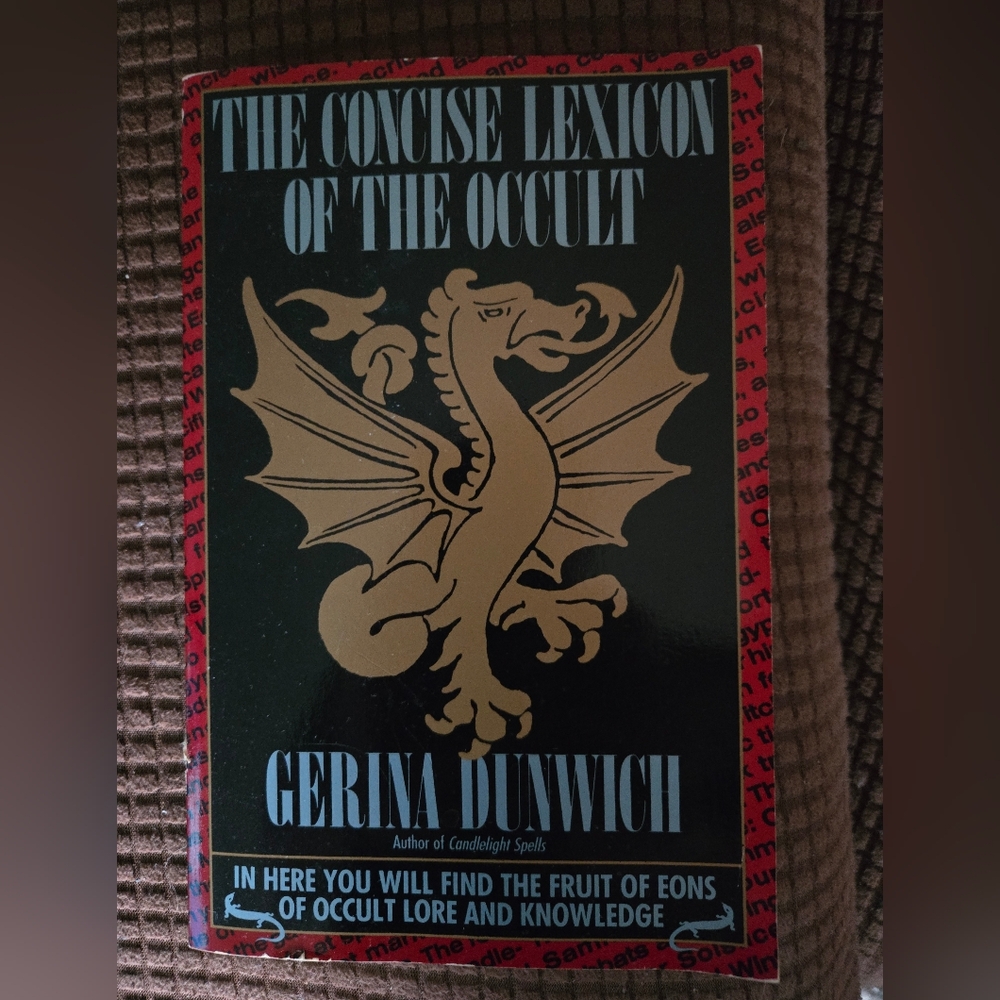 The Concise Lexicon of the Occult Book